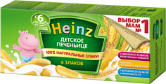Печенье детское Heinz 6 злаков 6 мес. 160 г