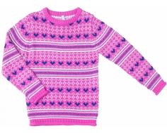 Джемпер для девочки Barkito &quot;Яркий день&quot;, розовый