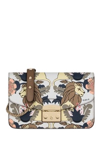 Сумка с тропическим принтом Metropolis Furla