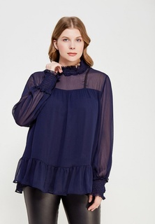 Блуза LOST INK PLUS SMOCK TOP WITH LACE TRIM