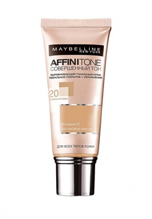 Тональное средство Maybelline New York "Affinitone" оттенок 20 Натурально-бежевый 30 мл