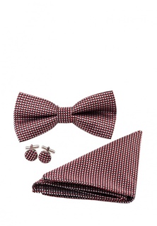 Комплект бабочка, запонки и платок Churchill accessories