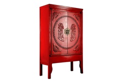 Шкаф гуй (asia home) красный 105x175x50 см.