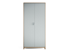 Шкаф case №3 (the idea) серый 100x210x60 см.