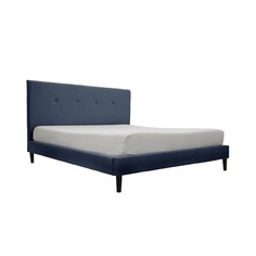 Кровать kyle 160*200 (ml) синий 176.0x130.0x216.0 см. M&L