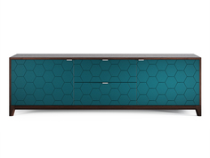 Тумба под тв case №2 (the idea) бирюзовый 180.0x55.0x45.0 см.
