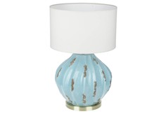 Настольная лампа (farol) голубой 35x55.0 см.