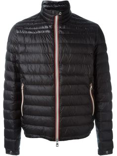 пуховик с контрастной окантовкой  Moncler