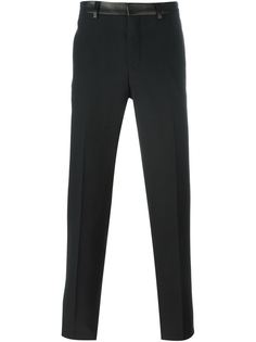 брюки с кожаным поясом  Givenchy
