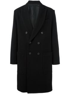 объемное двубортное пальто Ami Alexandre Mattiussi