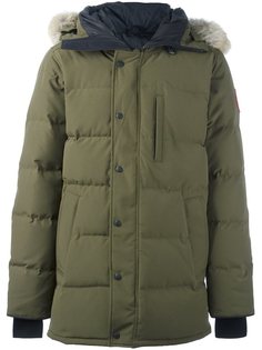 полупальто на молнии с капюшоном Canada Goose