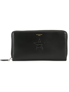 кошелек на молнии с нашивкой звезды Givenchy