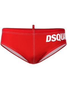 пляжные плавки с логотипом  Dsquared2