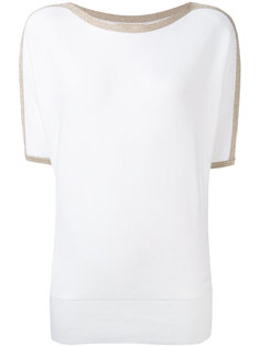 свитер с золотистой окантовкой Michael Michael Kors