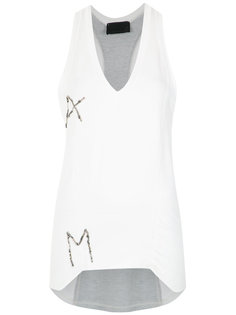 embroidered tank top Andrea Bogosian