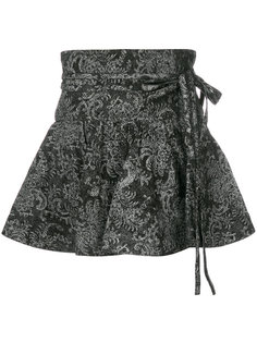 расклешенная мини юбка с цветочным принтом Marc Jacobs