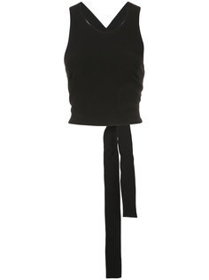 Cropped Shell With Elastic Back Derek Lam 10 Crosby