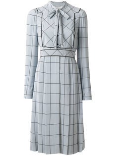 платье с бантом на груди Valentino