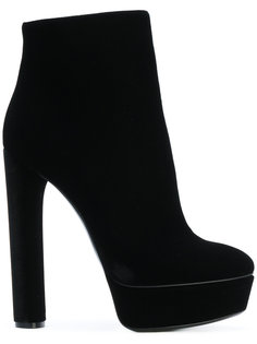 ботильоны на платформе Casadei