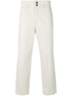 брюки прямого кроя с застежкой на пуговицы Barena