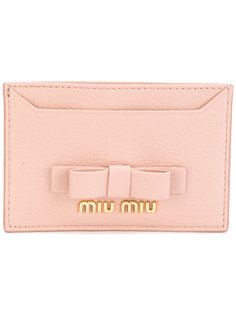 визитница с бантом Miu Miu