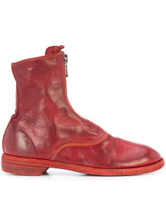 сапоги с молниями Guidi