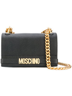 сумка на плечо с логотипом Moschino