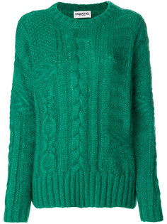 свитер вязки с косами Essentiel Antwerp