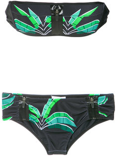 tropical print bikini set Amir Slama