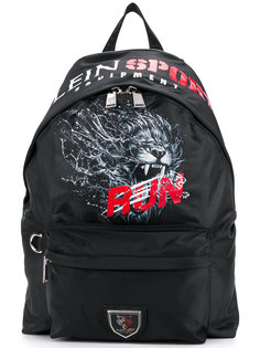 рюкзак с принтом логотипа Plein Sport