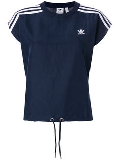 футболка с фирменными полосками Adidas