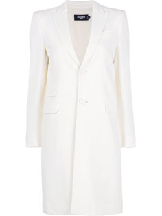 однобортное пальто Dsquared2