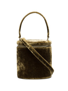 Vitti Velvet Barrel Bag Staud