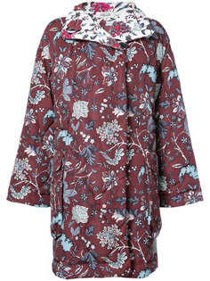 стеганое пальто с цветочным узором Dvf Diane Von Furstenberg