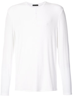 long sleeved henley Atm Anthony Thomas Melillo