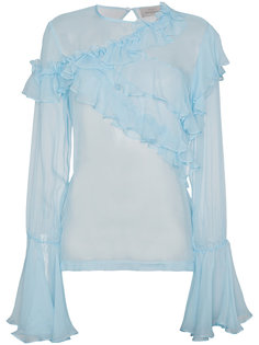 блузка с рюшами Marika Preen By Thornton Bregazzi
