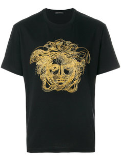 футболка с вышивкой Medusa Versace