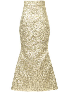 юбка модели "рыбий хвост" с металлическим отблеском Bambah