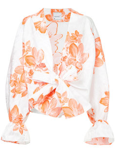 рубашка-кимоно с цветочным принтом Bambah