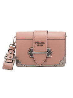 pink mini Cahier shoulder bag Prada