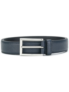 классический ремень с пряжкой Saffiano  Prada