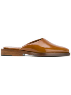 мюли на плоской подошве Jil Sander