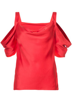 блузка с открытыми плечами  Jason Wu