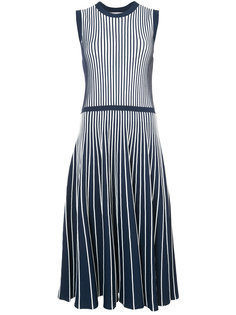 плиссированное расклешенное платье  Jason Wu