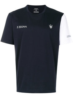 футболка с принтом-логотипом Z Zegna