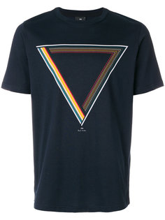 футболка с принтом треугольника Ps By Paul Smith