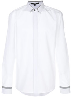 поплиновая рубашка с полосками Karl Lagerfeld