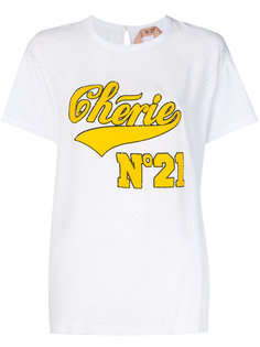футболка Cherie с перфорацией Nº21