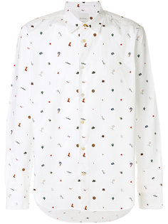 рубашка с мелким принтом Paul Smith