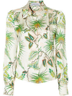 рубашка с тропическим принтом Adriana Iglesias